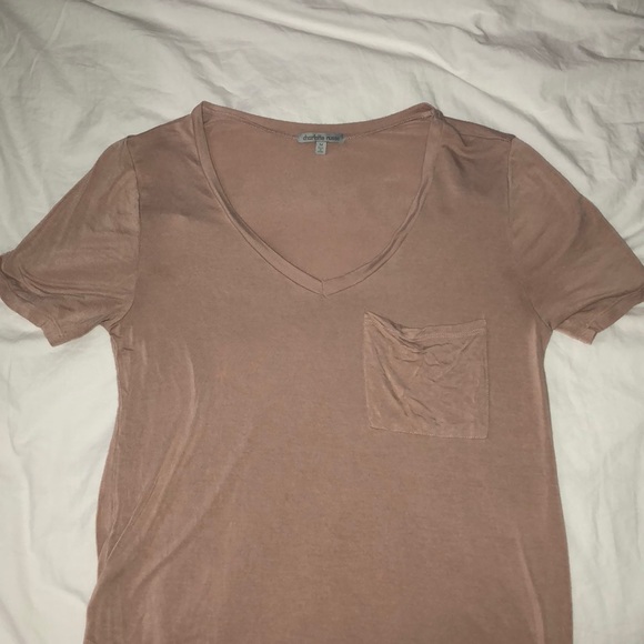 Tops Nudish Pink Pocket T Shirt Poshmark